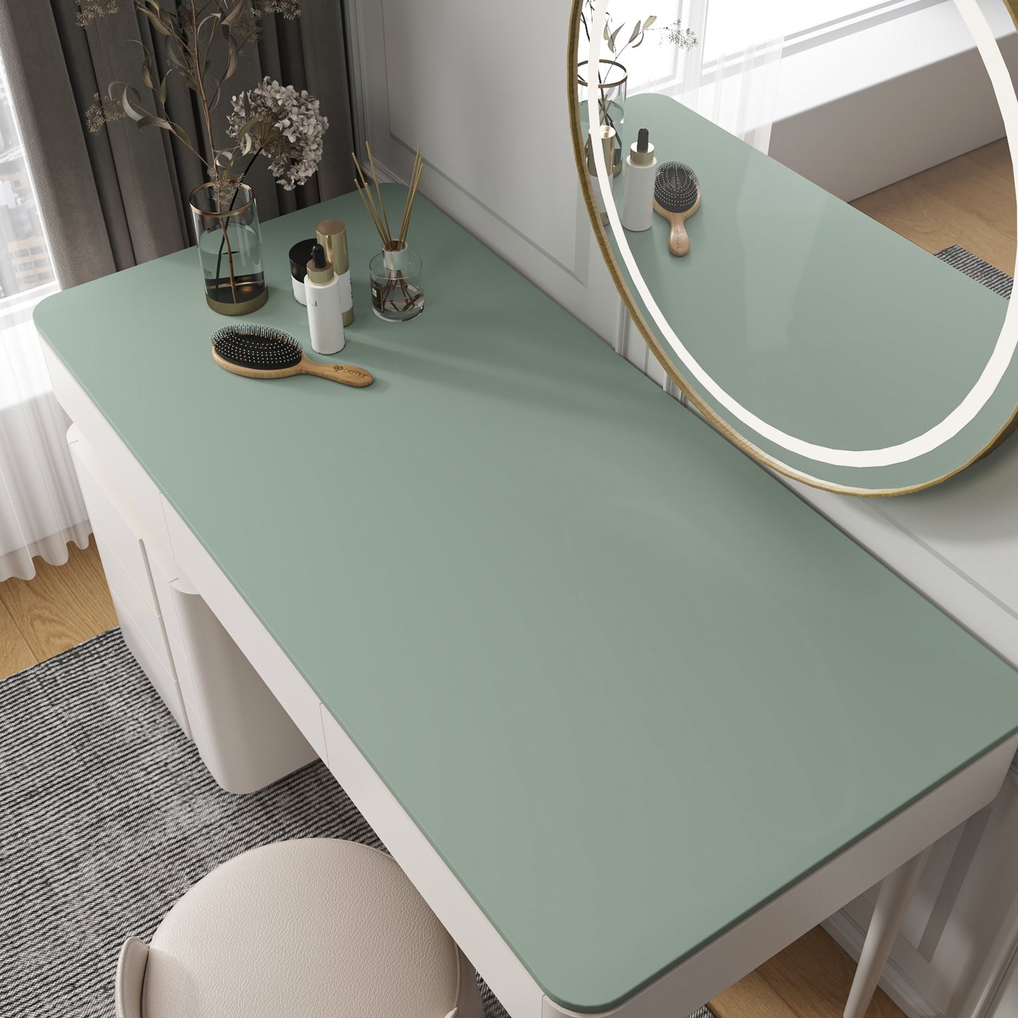 VaryPaper Light Sage Green Contact Paper Skin-friendly