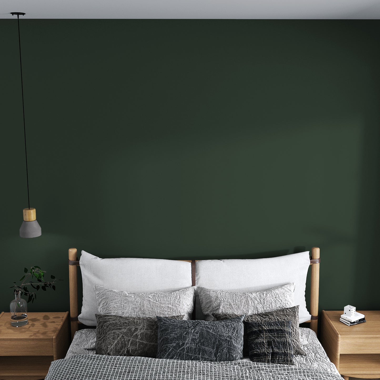 VaryPaper Matte Dark Green Contact Paper Skin-friendly
