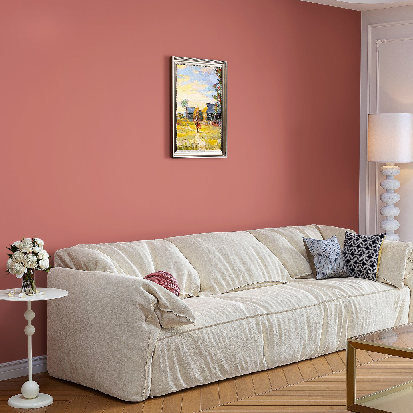 VaryPaper Coral Pink Contact Paper Skin-friendly