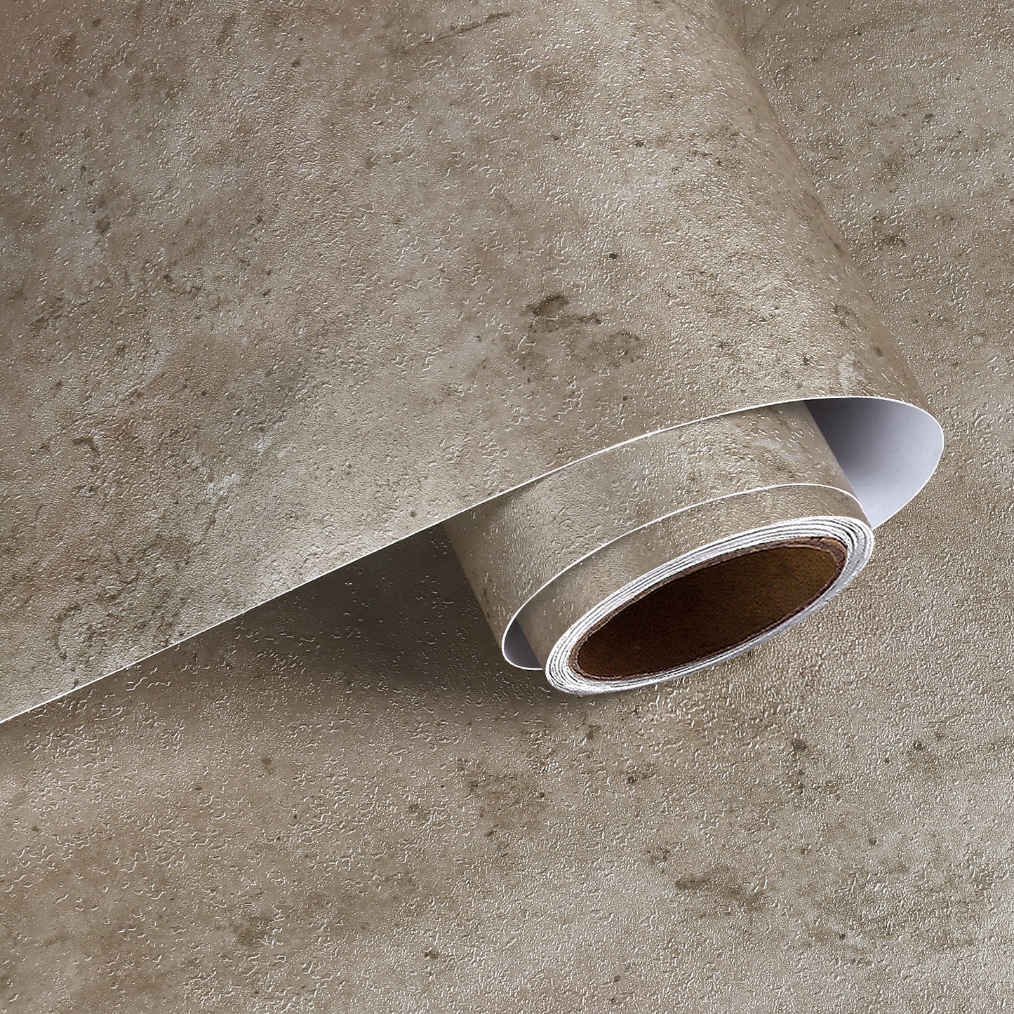VaryPaper Metallic Brown Concrete Wallpaper