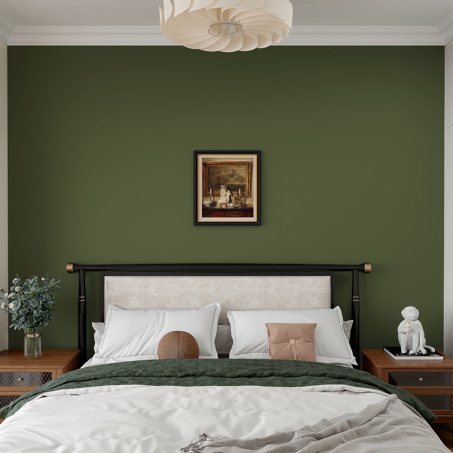 VaryPaper Olive Green Contact Paper Skin-friendly