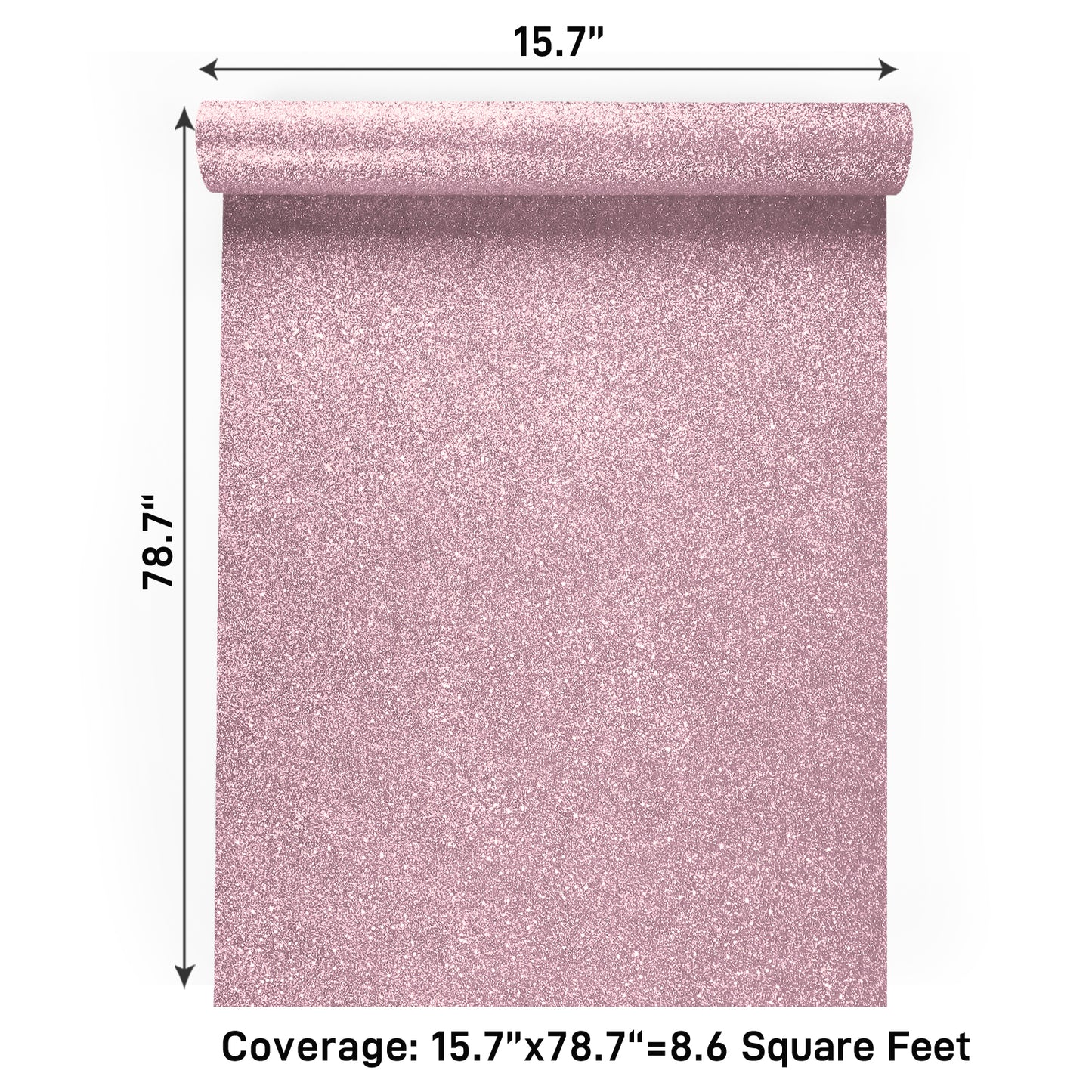 VaryPaper Pink Glitter Wallpaper