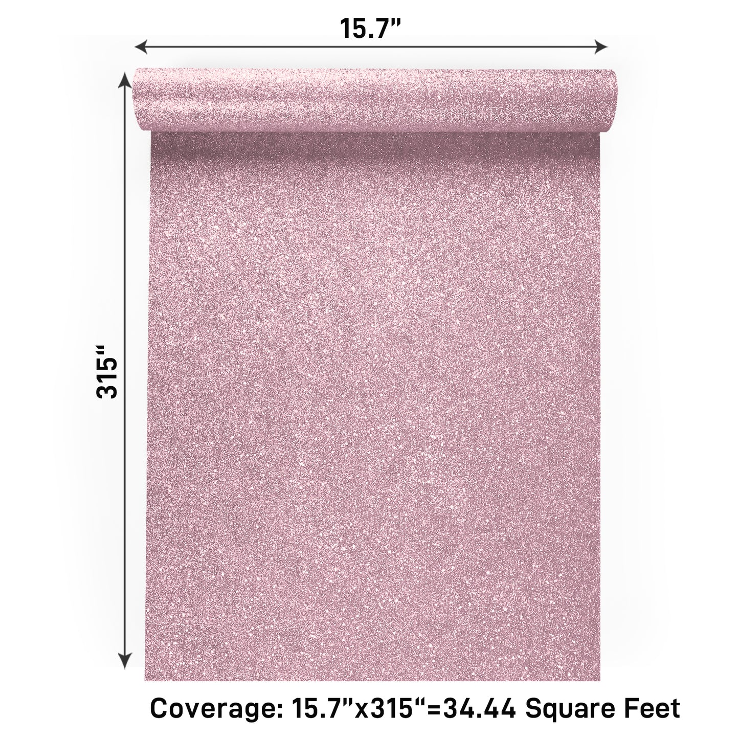 VaryPaper Pink Glitter Wallpaper