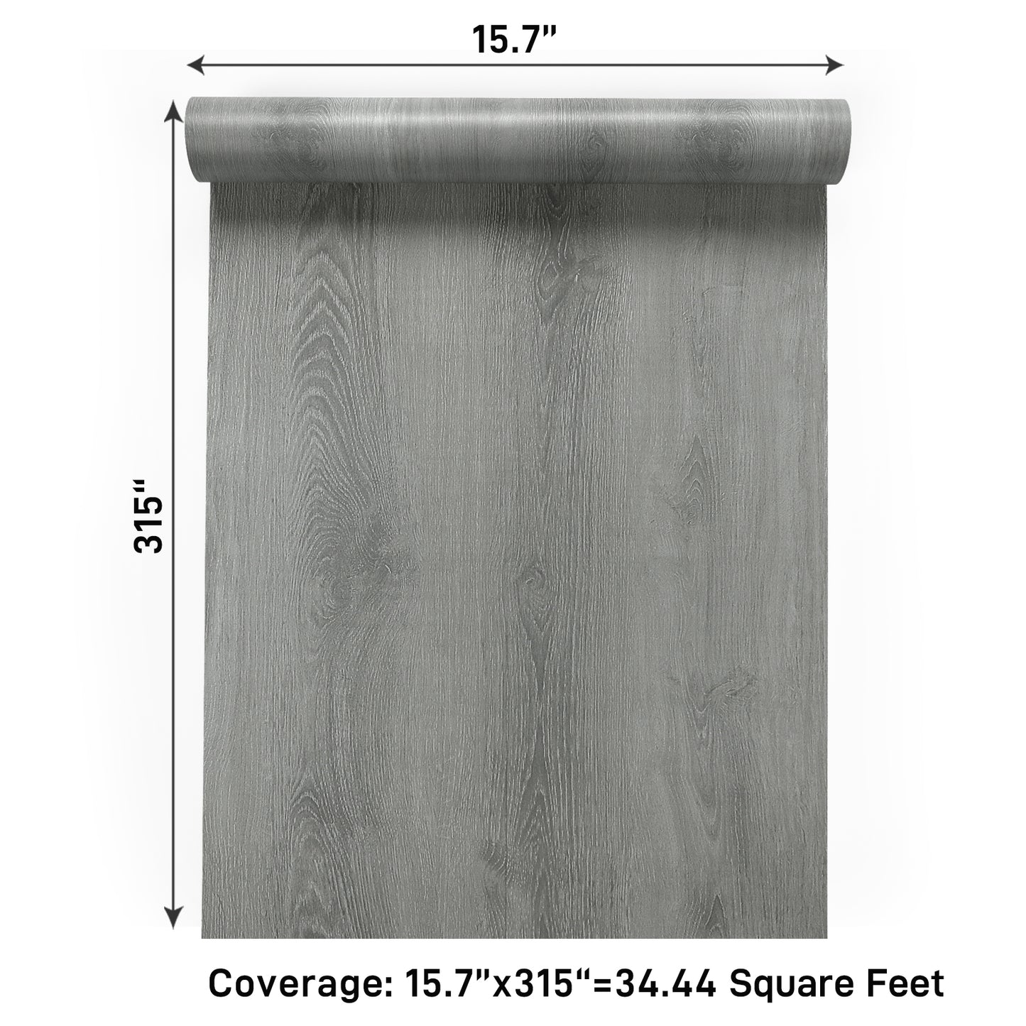 VaryPaper Rustic Grey Wood Contact Paper