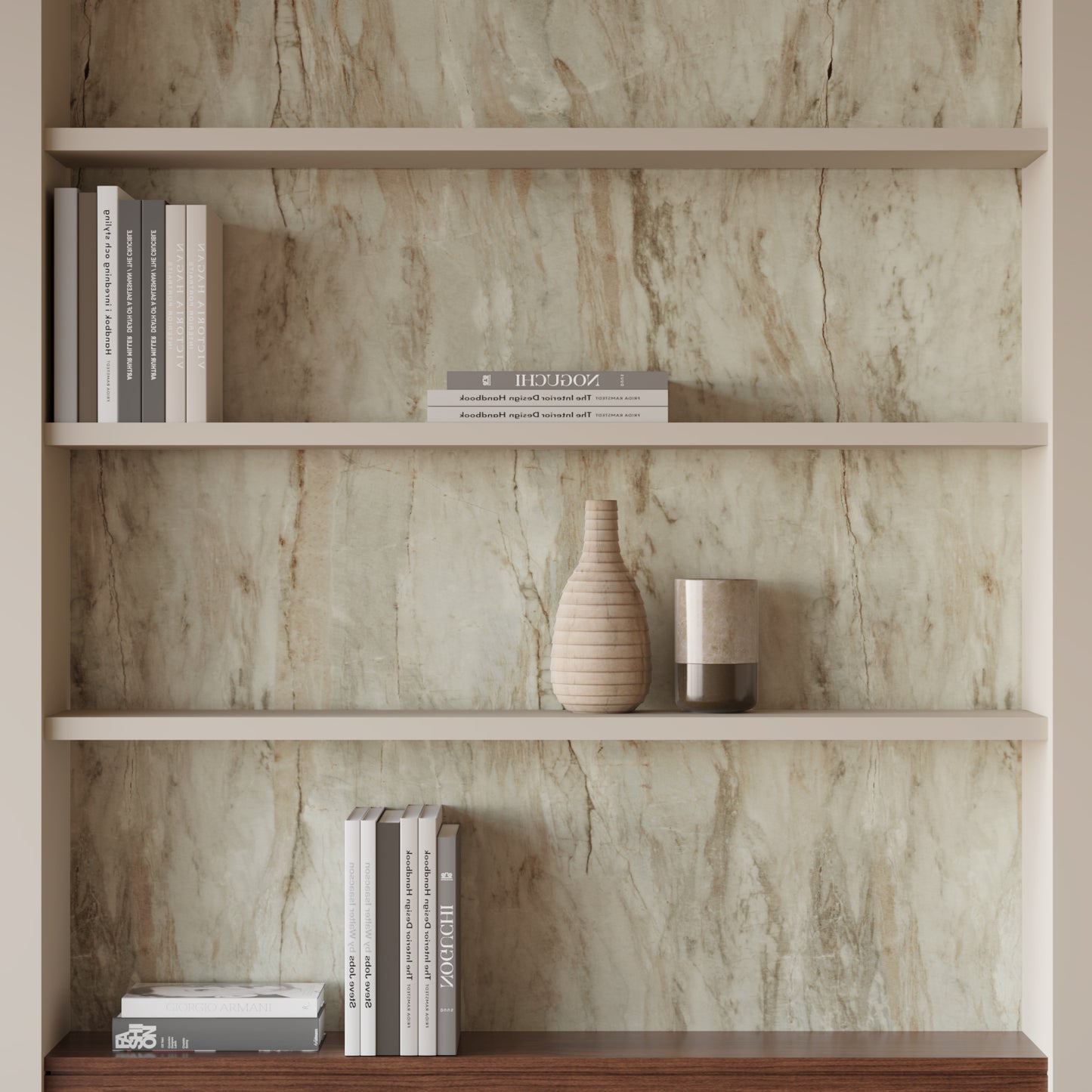 VaryPaper Beige Slate Marble Contact Paper