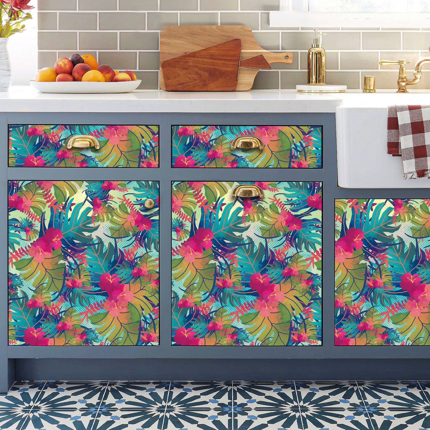 VaryPaper Tropical Leaf Floral Wallpaper