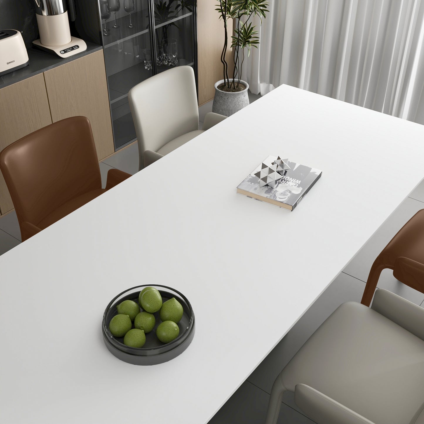 VaryPaper Matte White Contact Paper Skin-friendly