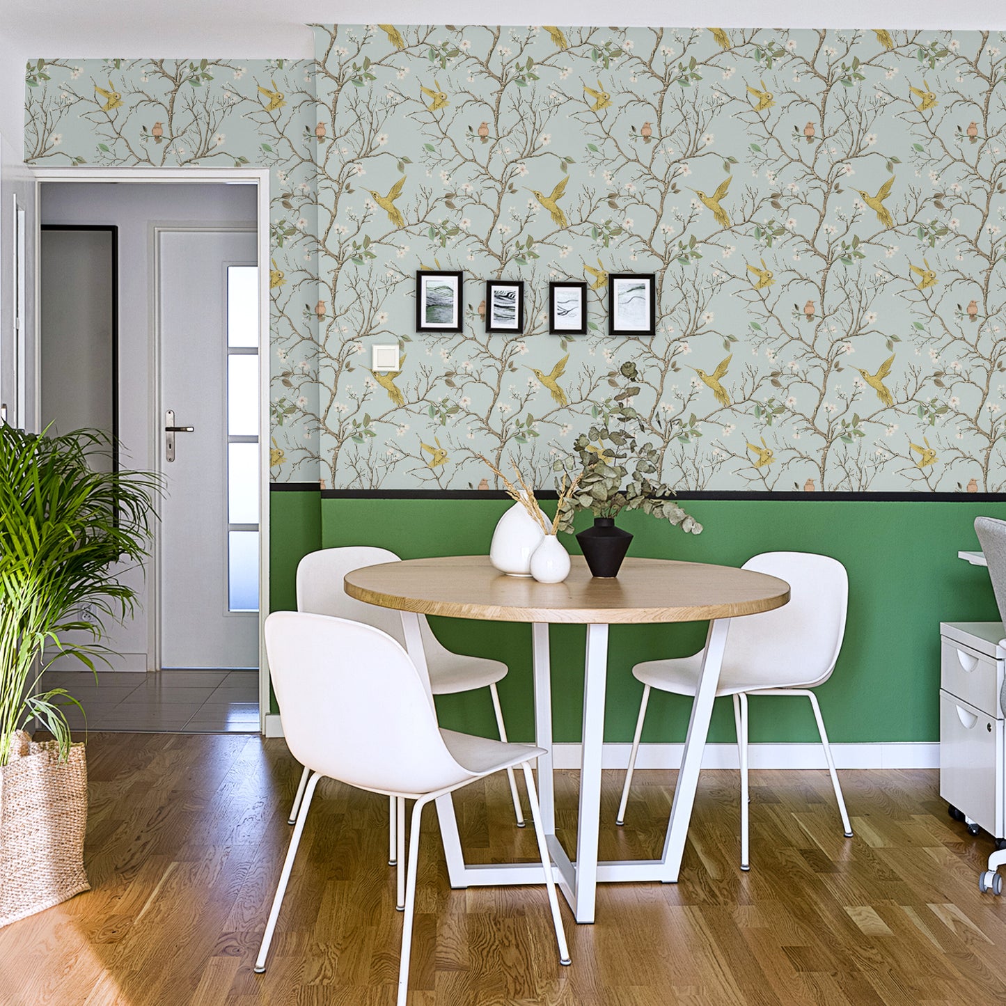 VaryPaper Blossom Branches Bird Floral Wallpaper