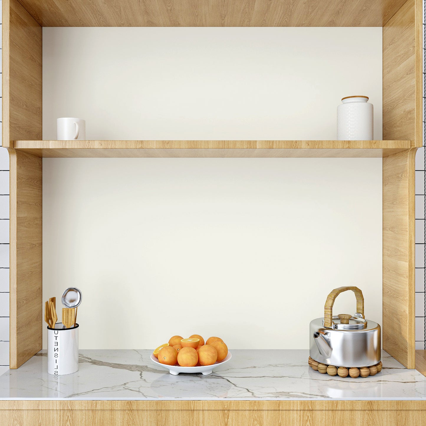 VaryPaper Matte Off White Contact Paper Skin-friendly