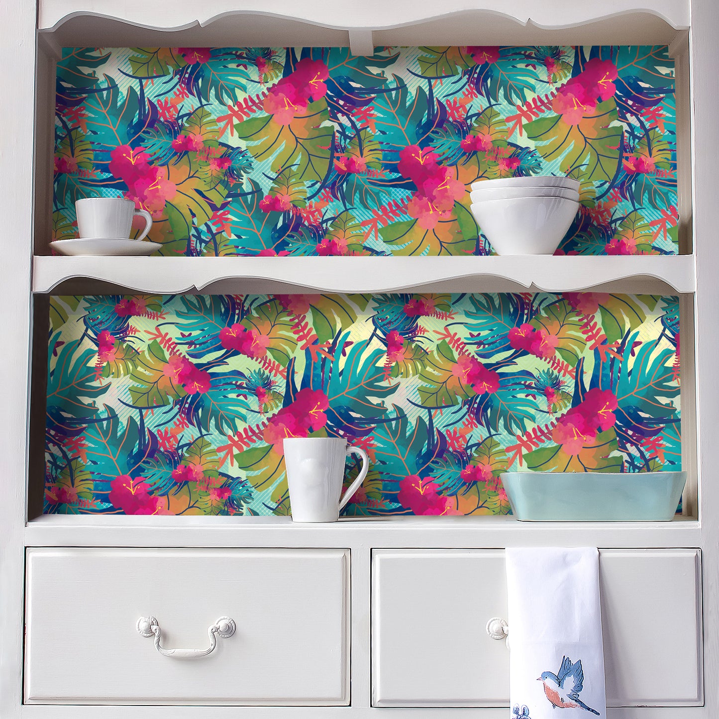 VaryPaper Tropical Leaf Floral Wallpaper