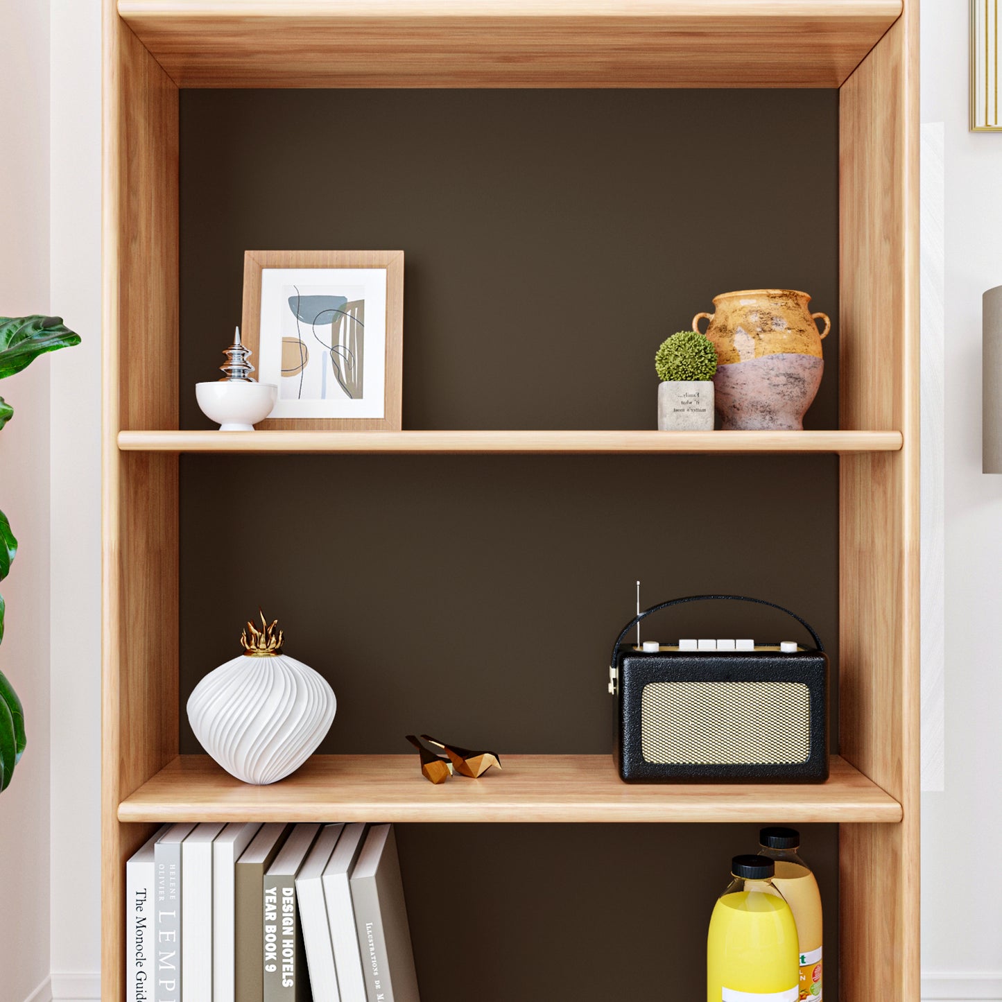 VaryPaper Dark Brown Contact Paper Skin-friendly