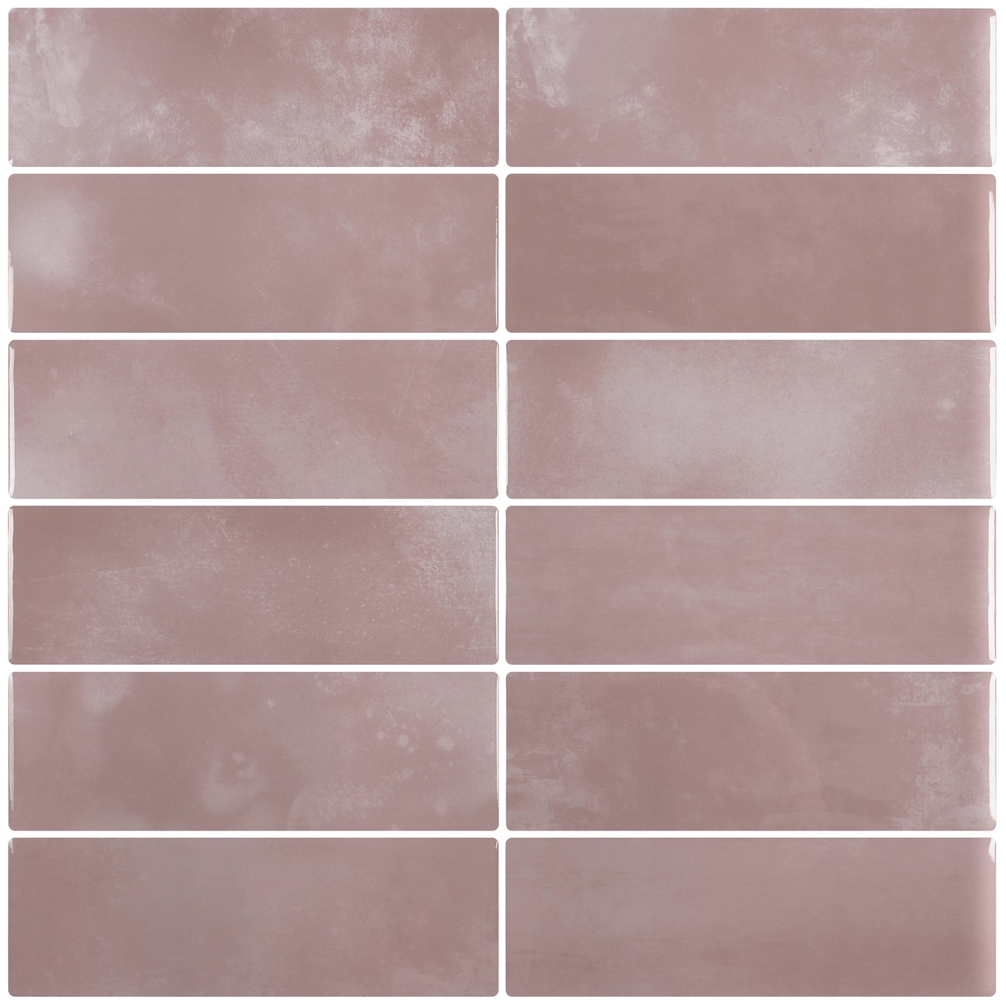 VaryPaper Pink Peel and Stick Backsplash Wall Tiles