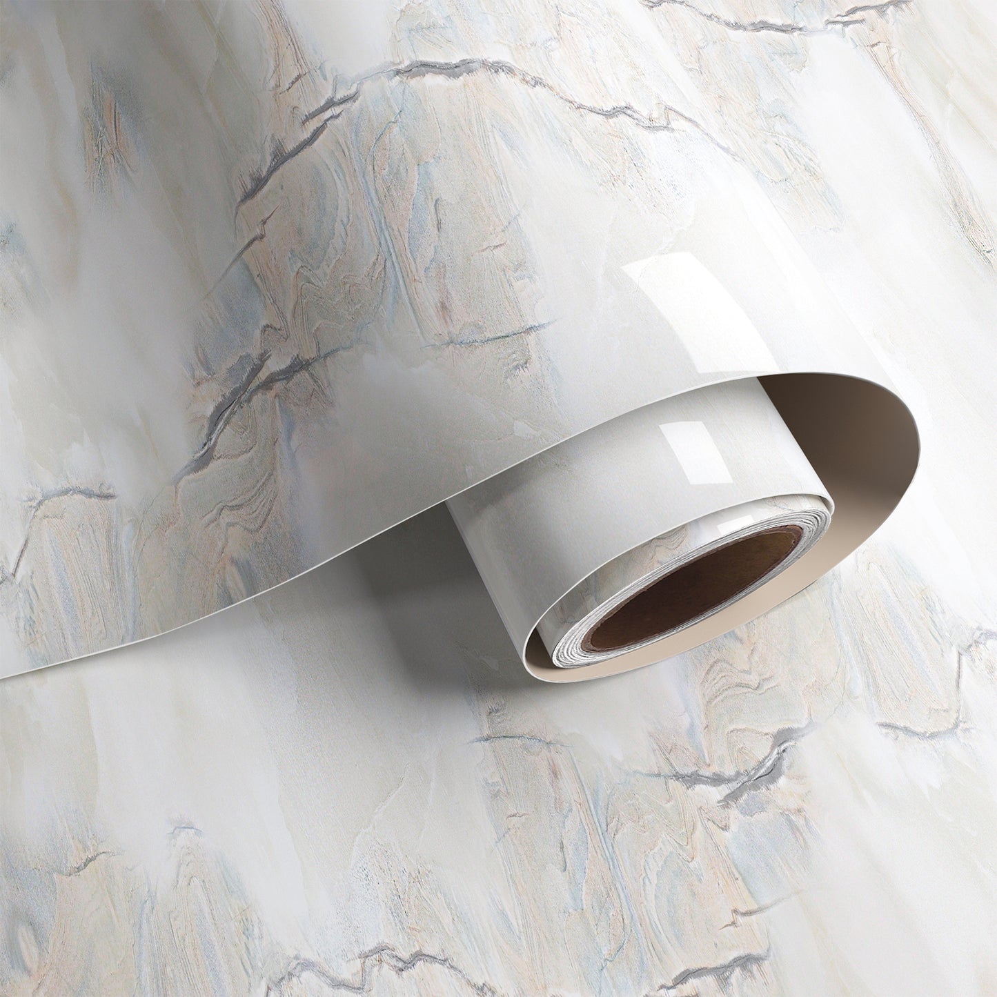 VaryPaper Grey White Marble Contact Paper