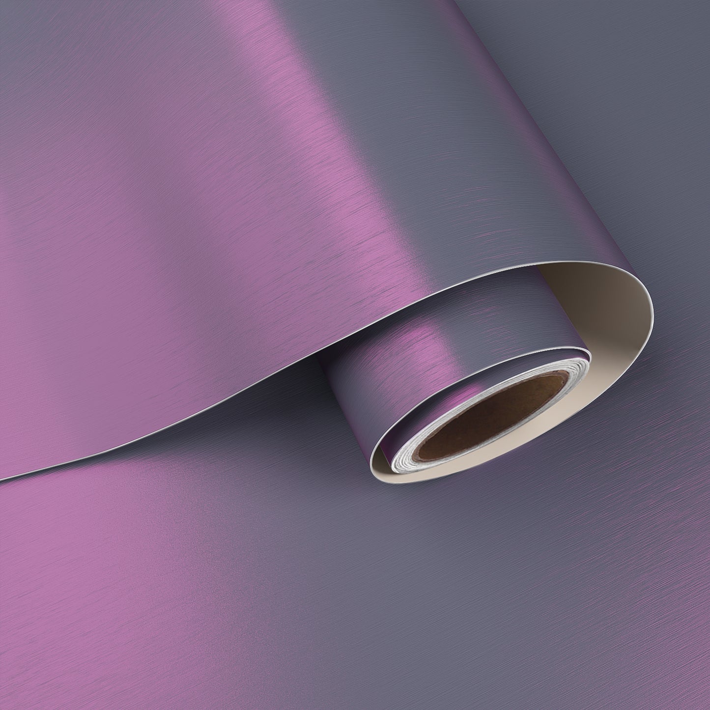 VaryPaper Gradient Purple Brushed Stainless Steel Contact Paper