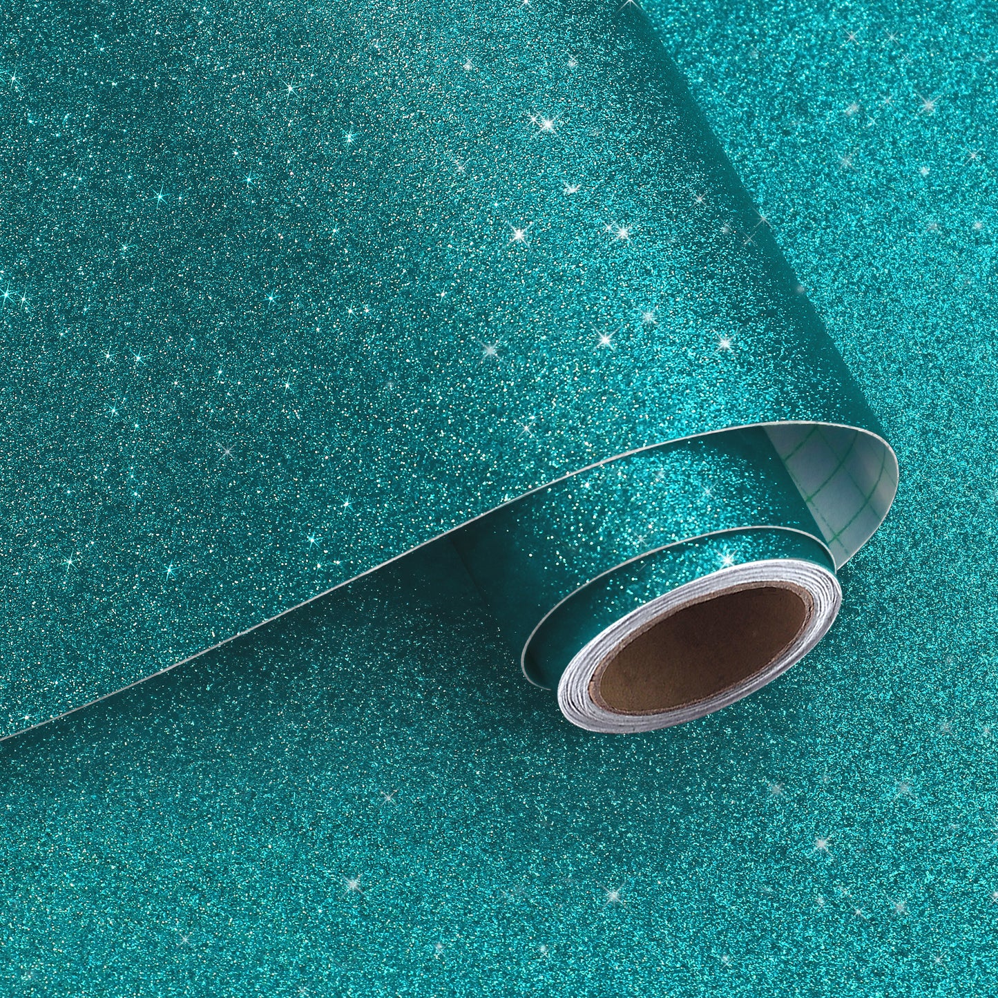 VaryPaper Teal Glitter Wallpaper