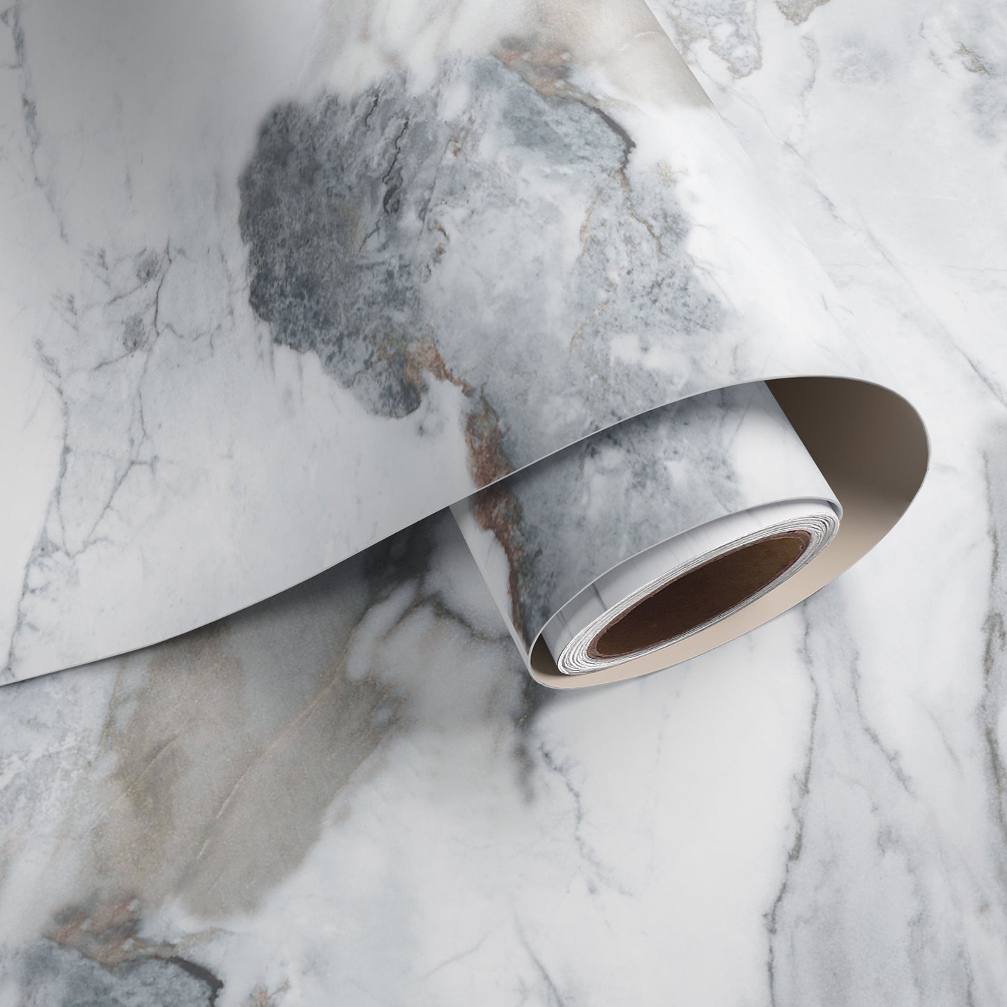 VaryPaper Grey White Marble Contact Paper