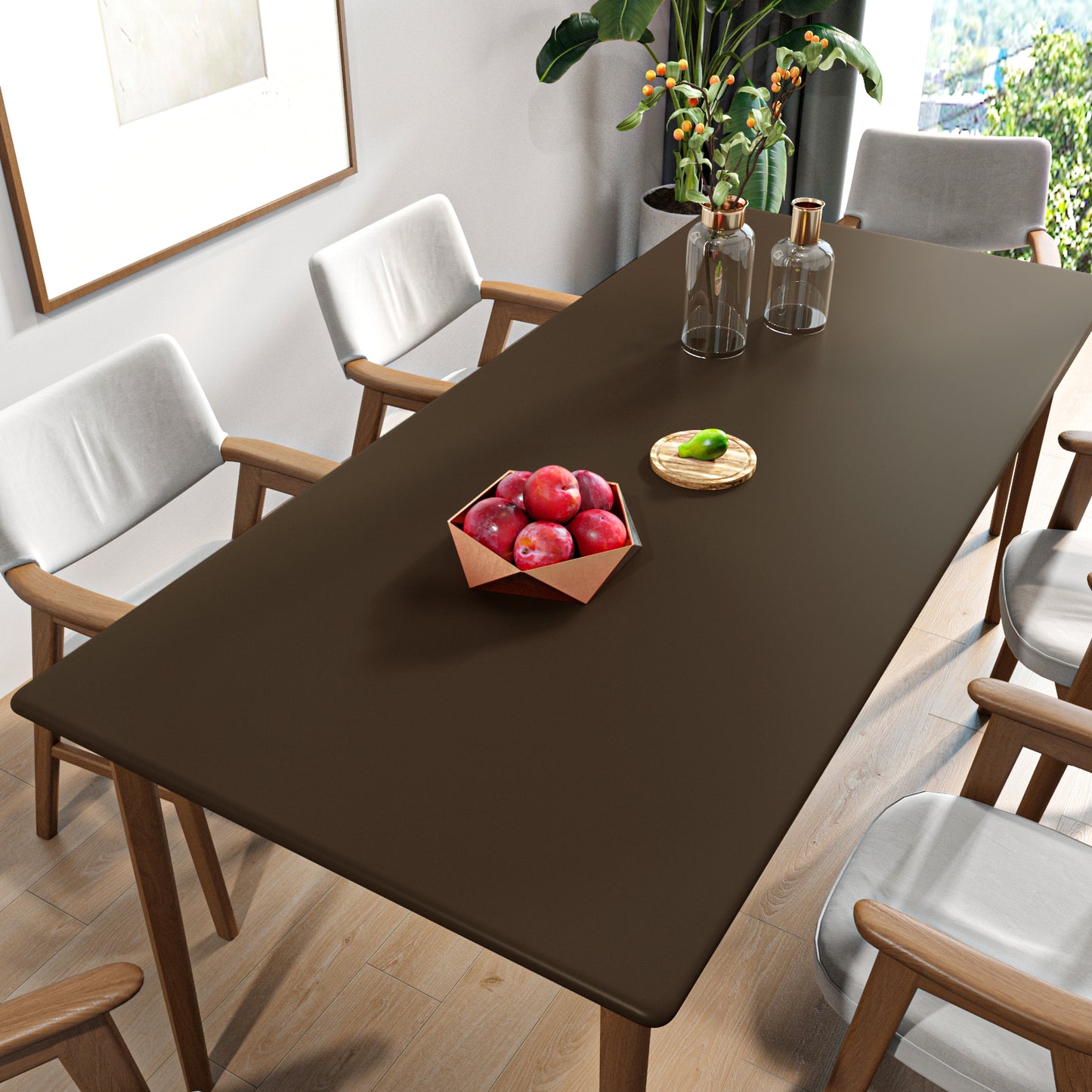 VaryPaper Dark Brown Contact Paper Skin-friendly