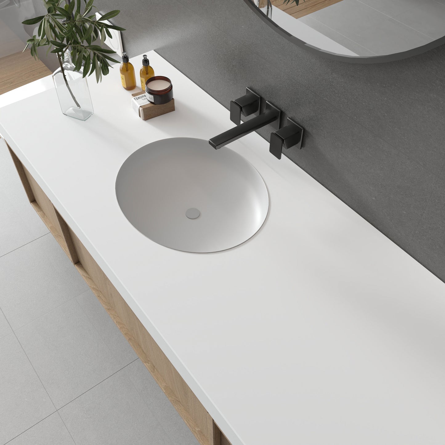 VaryPaper Matte White Contact Paper Skin-friendly