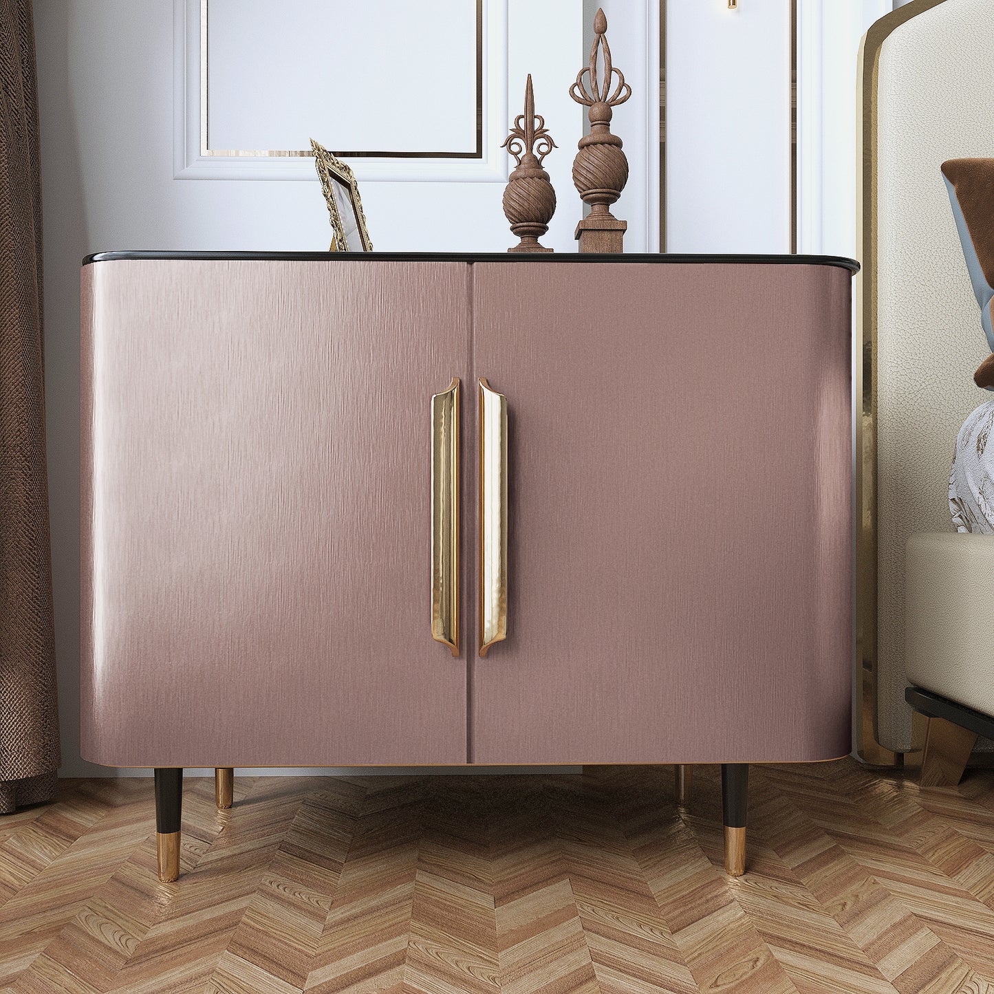 VaryPaper Rose Gold Stainless Steel Contact Paper