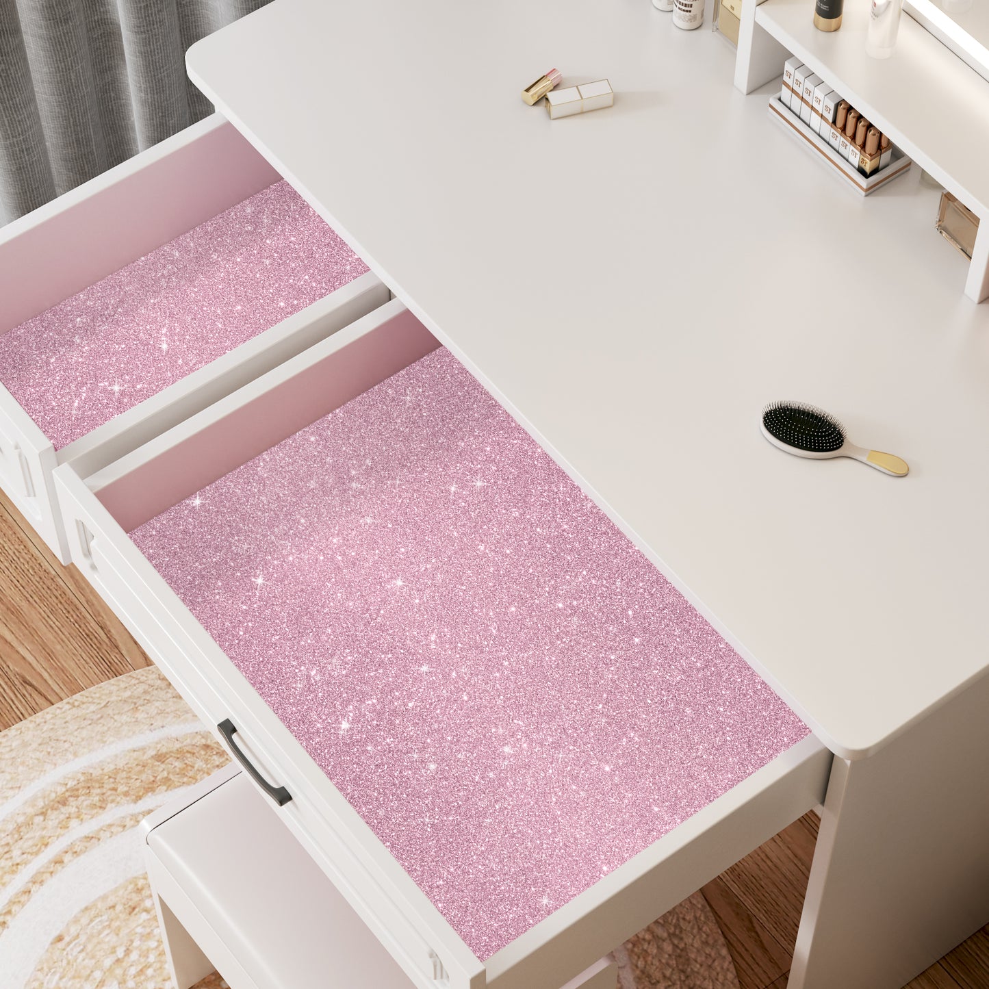 VaryPaper Pink Glitter Wallpaper