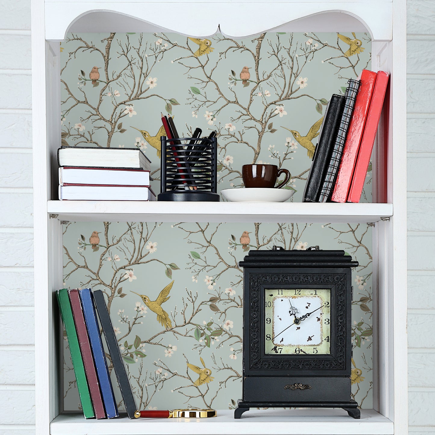 VaryPaper Blossom Branches Bird Floral Wallpaper