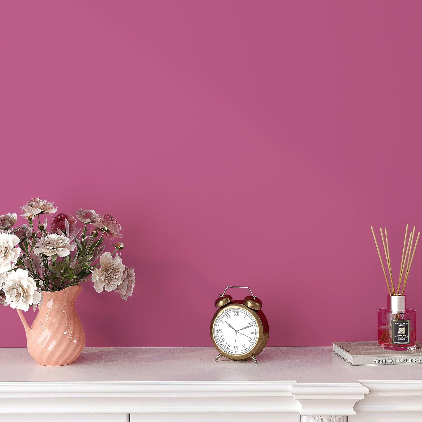 VaryPaper Hot Pink Contact Paper Skin-friendly
