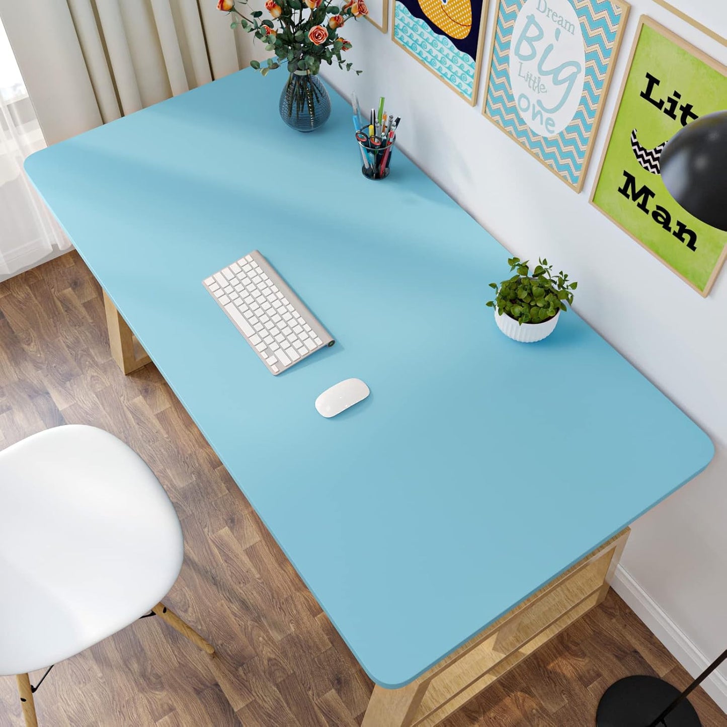 VaryPaper Light Blue Contact Paper Skin-friendly