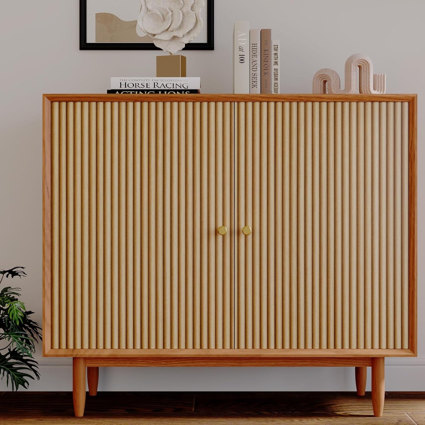 VaryPaper Rounded Wood Slat Wallpaper