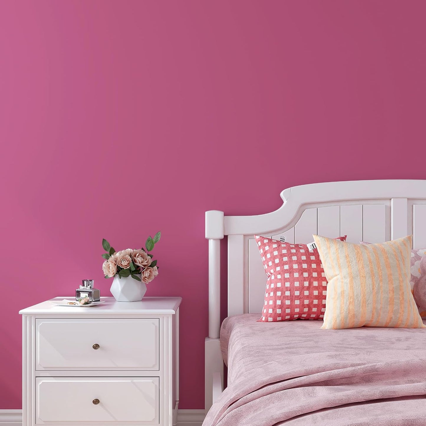 VaryPaper Hot Pink Contact Paper Skin-friendly