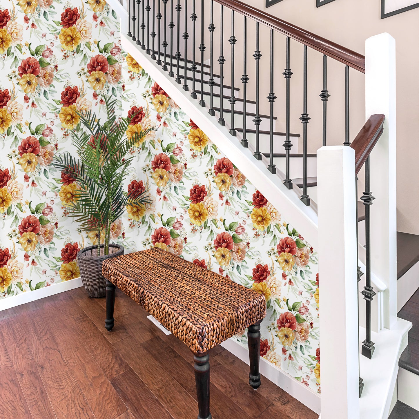 VaryPaper Petunia Butterfly Peony Wallpaper