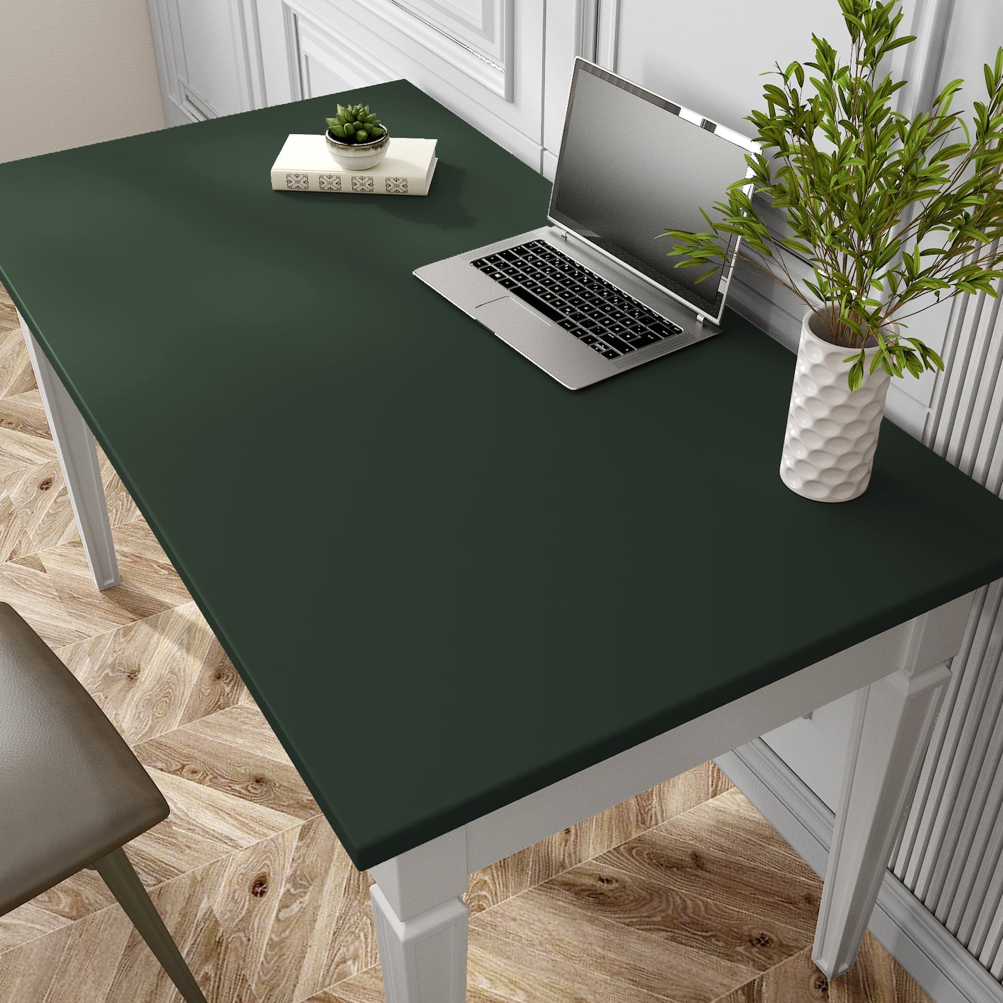 VaryPaper Matte Dark Green Contact Paper Skin-friendly