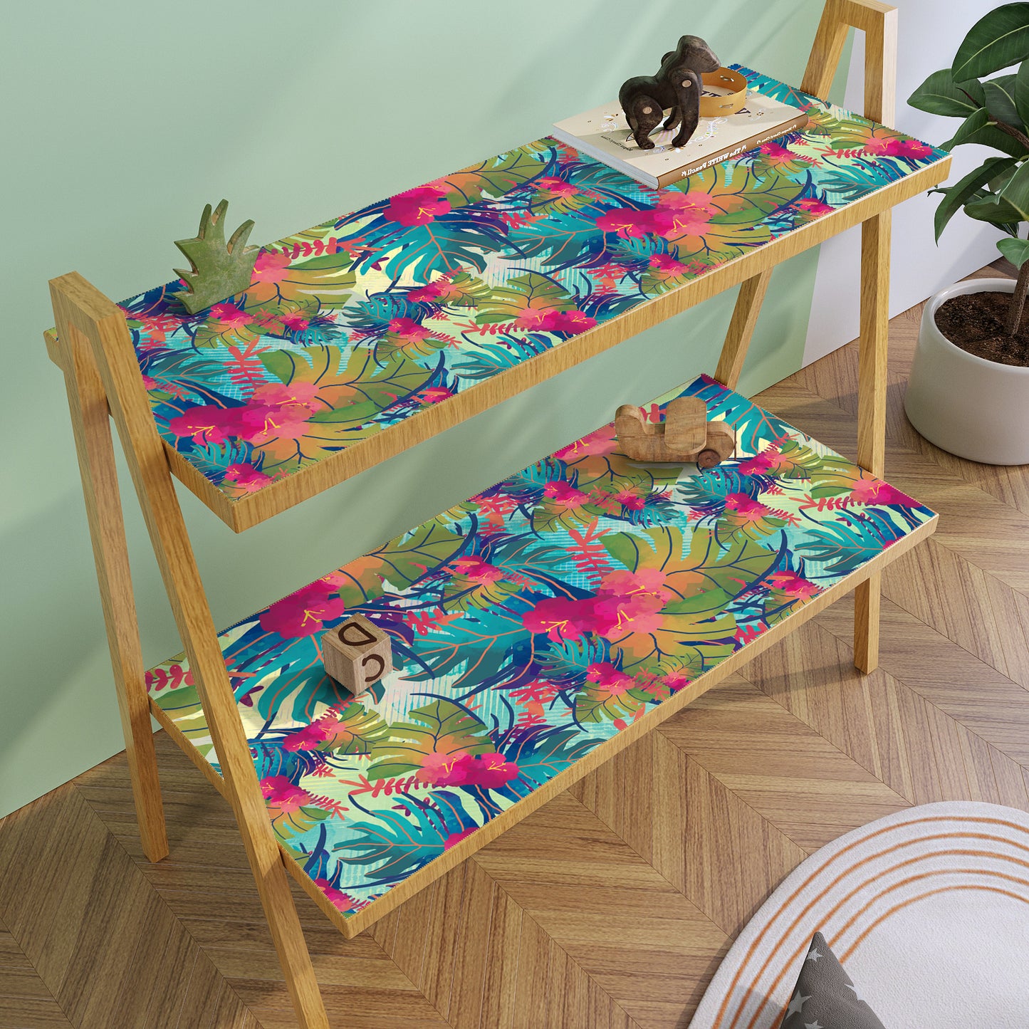 VaryPaper Tropical Leaf Floral Wallpaper