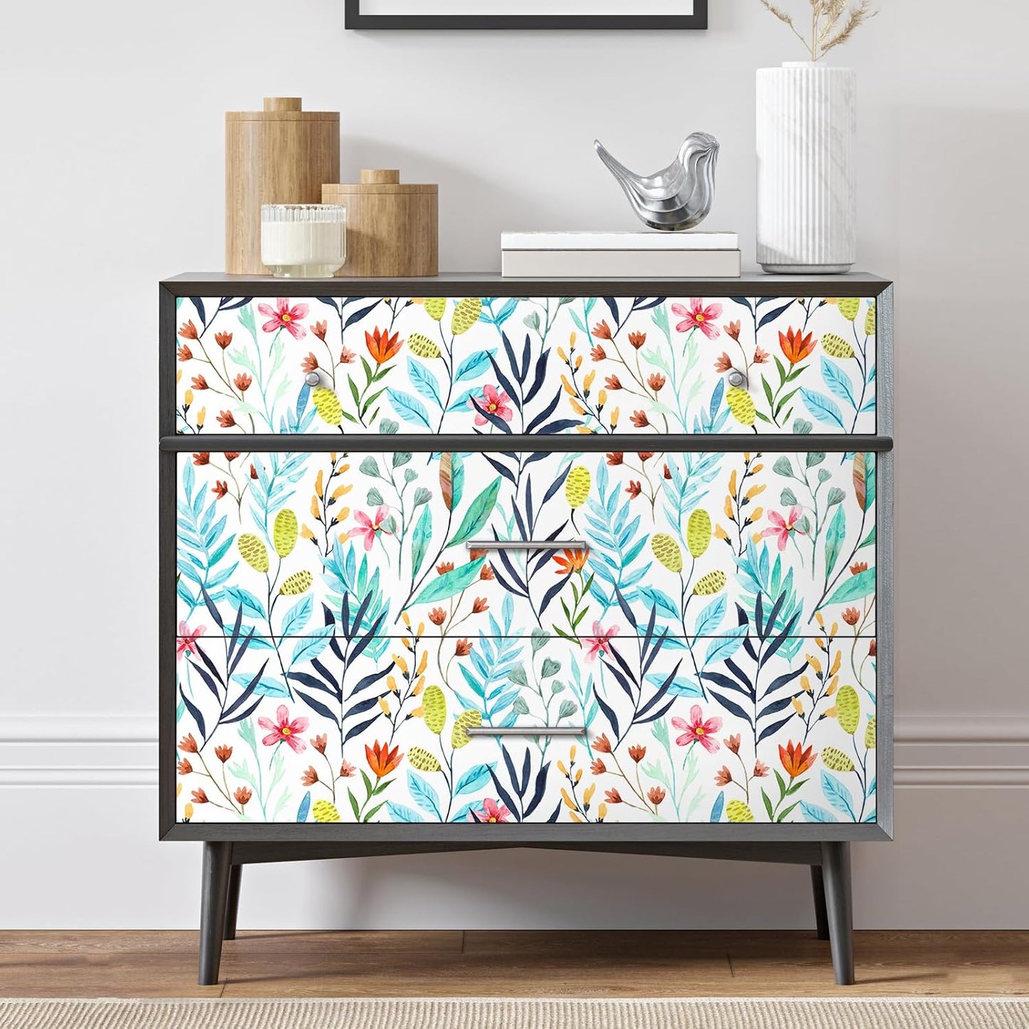 VaryPaper Rustic Leaf Floral Wallpaper