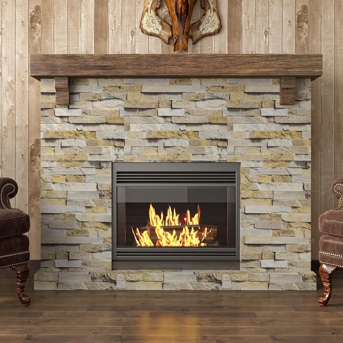 VaryPaper 3D Slate Brick Wallpaper