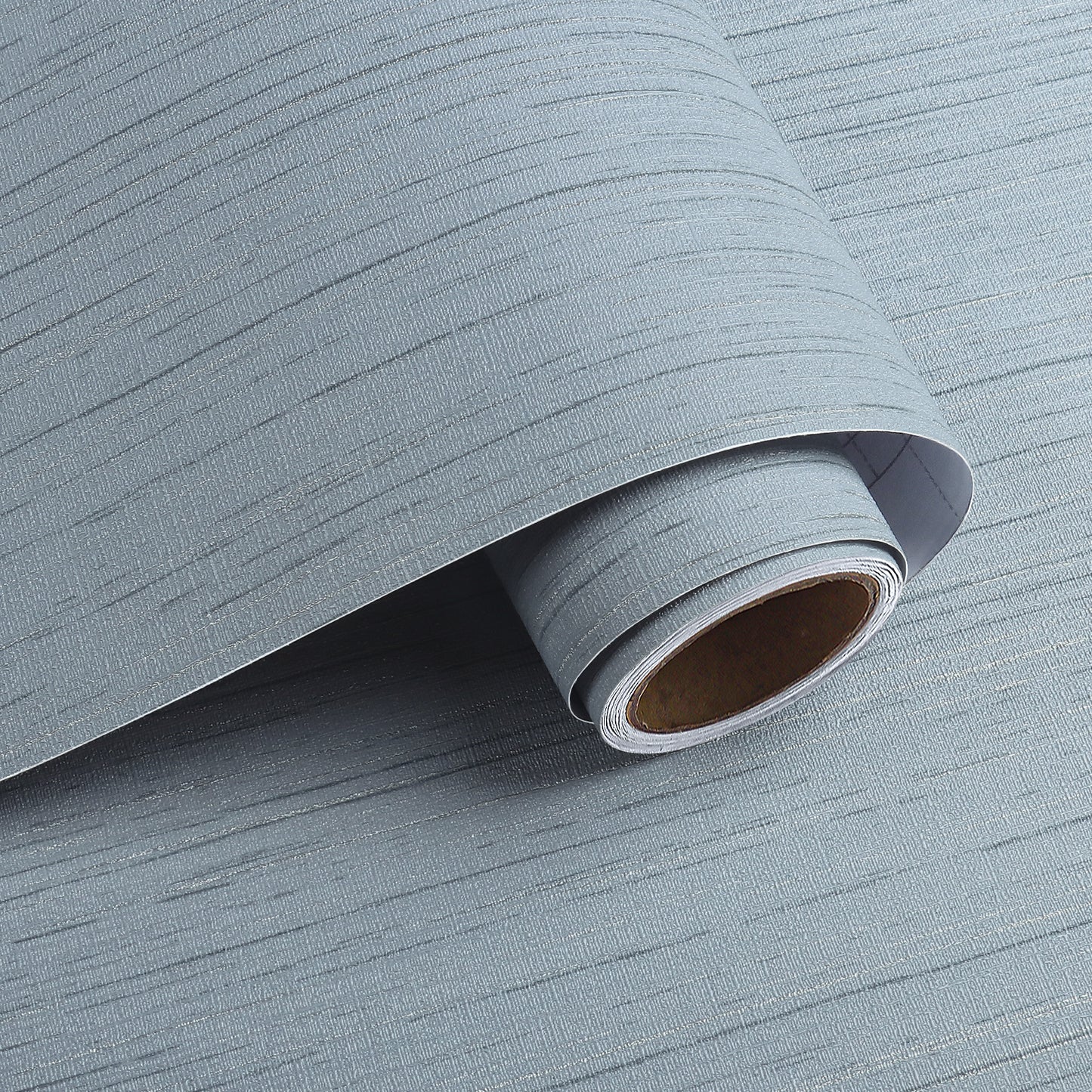 VaryPaper Grayish Blue Grasscloth Wallpaper