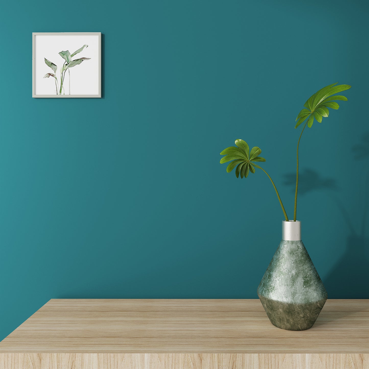 VaryPaper Teal Blue Contact Paper Skin-friendly