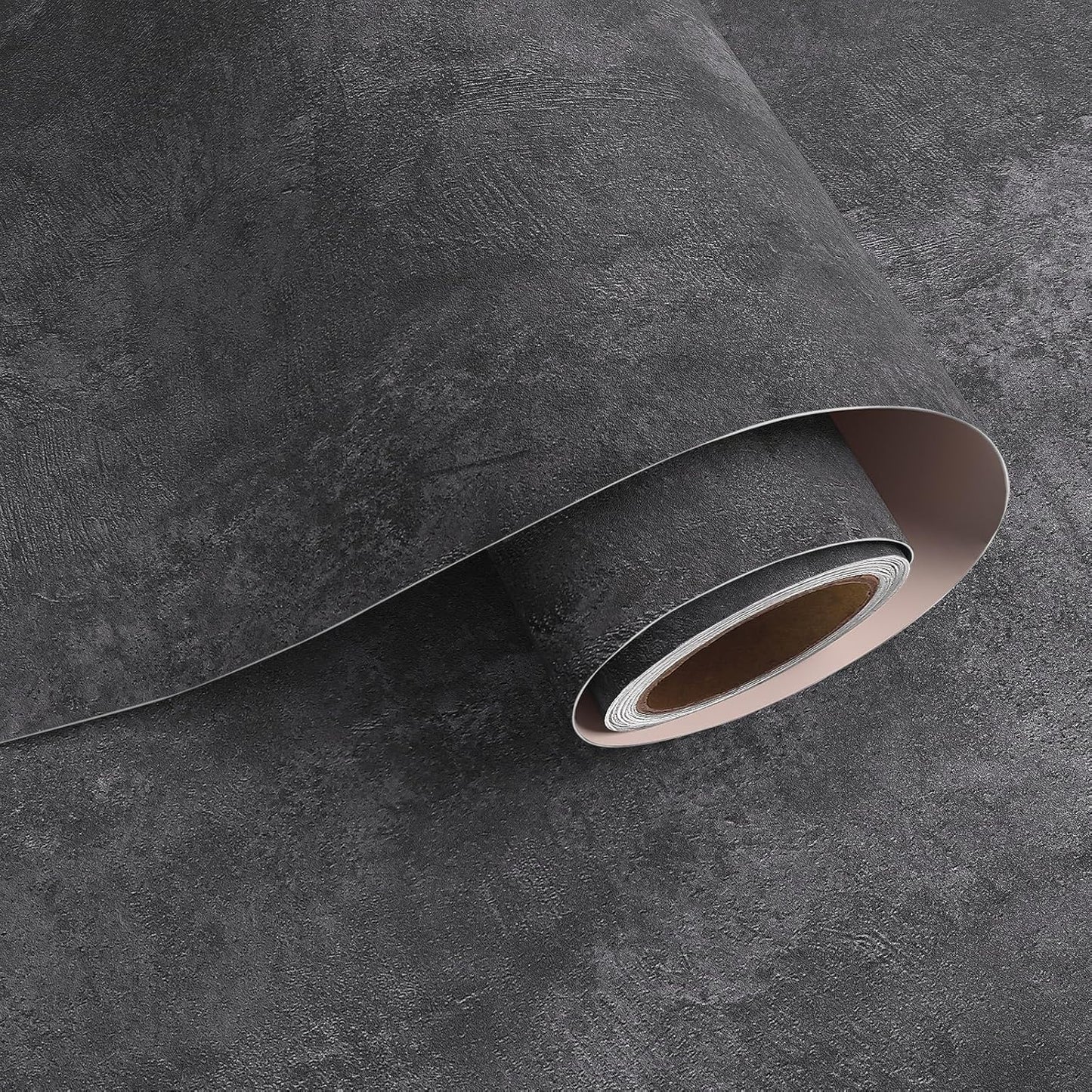 VaryPaper Dark Grey Concrete Wallpaper