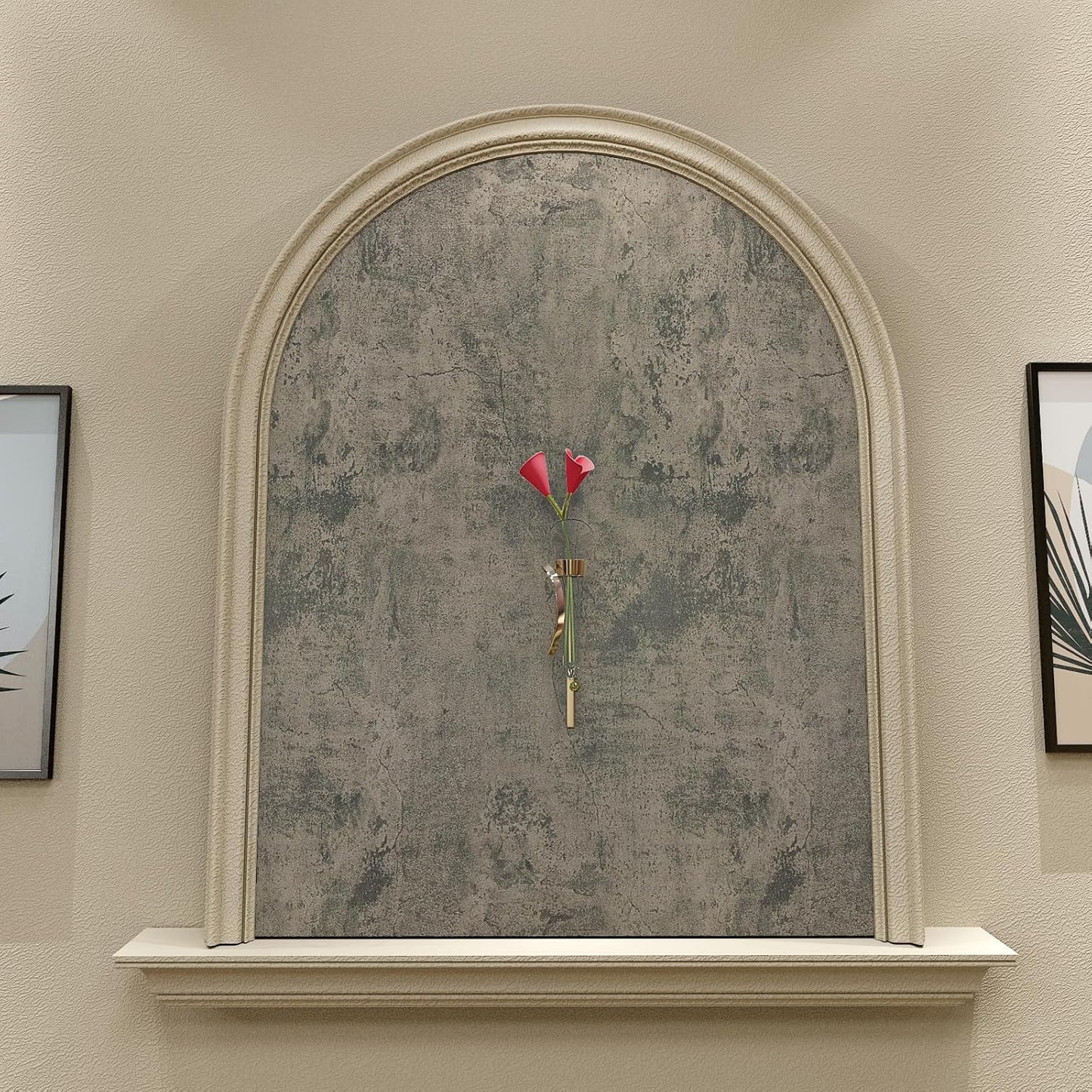 VaryPaper Thick Weathered Concrete Wallpaper