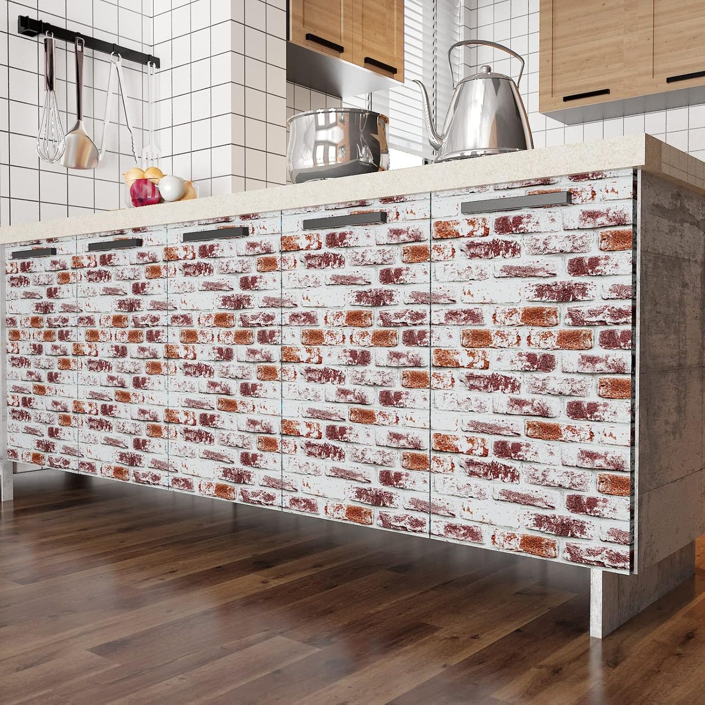 VaryPaper Rustic Red Brick Wallpaper