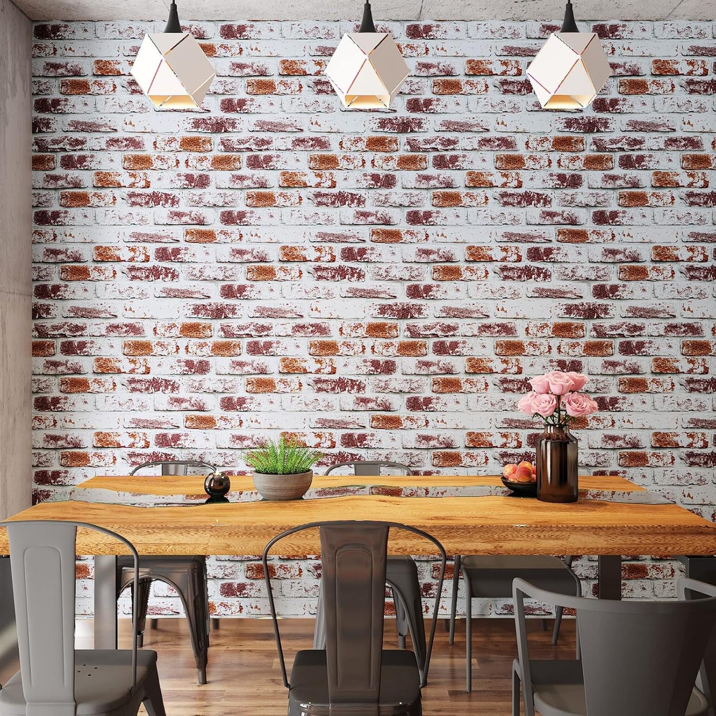 VaryPaper Rustic Red Brick Wallpaper