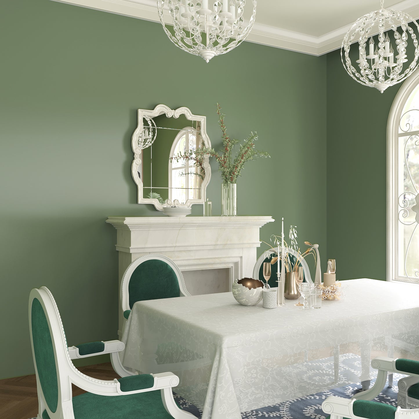 VaryPaper Thick Sage Green Peel and Stick Wallpaper