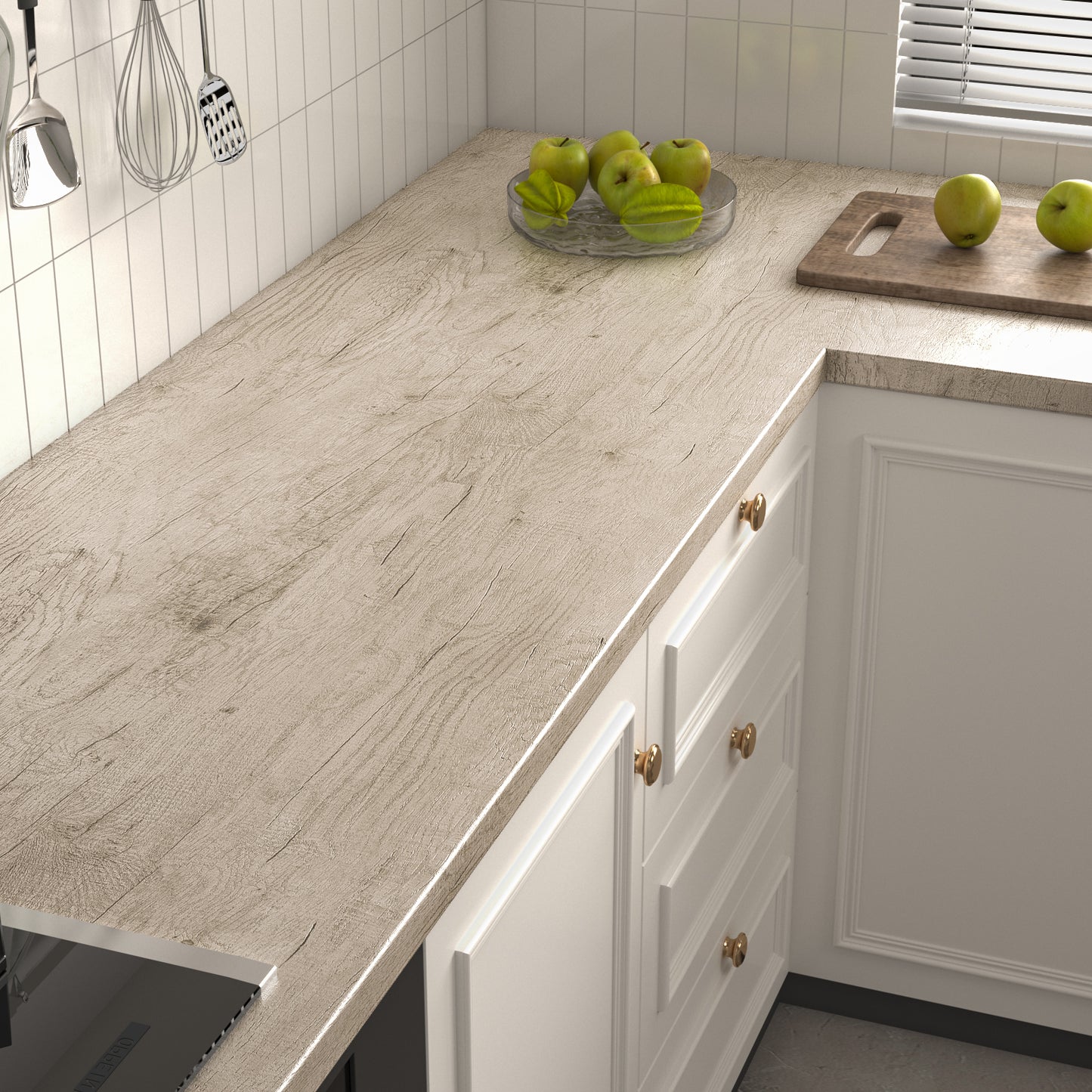 VaryPaper Rustic Light Wood Contact Paper