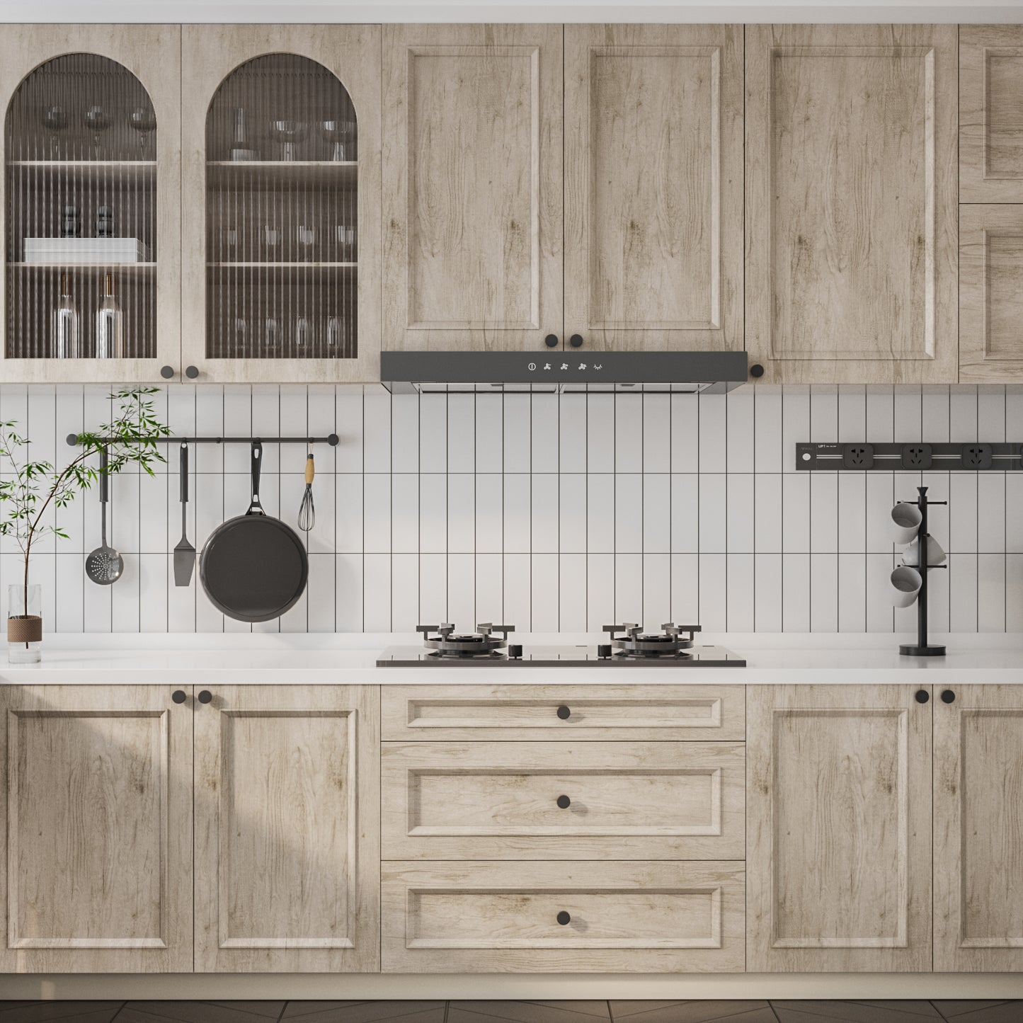 VaryPaper Rustic Light Wood Contact Paper