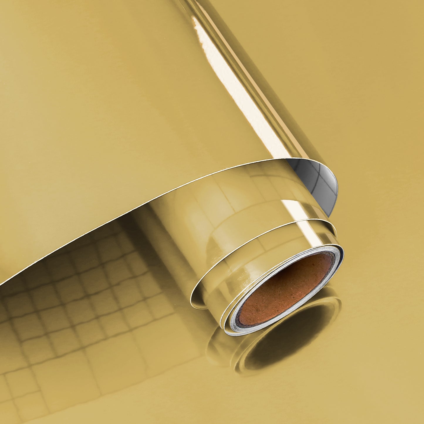 VaryPaper Chrome Gold Mirror Stickers