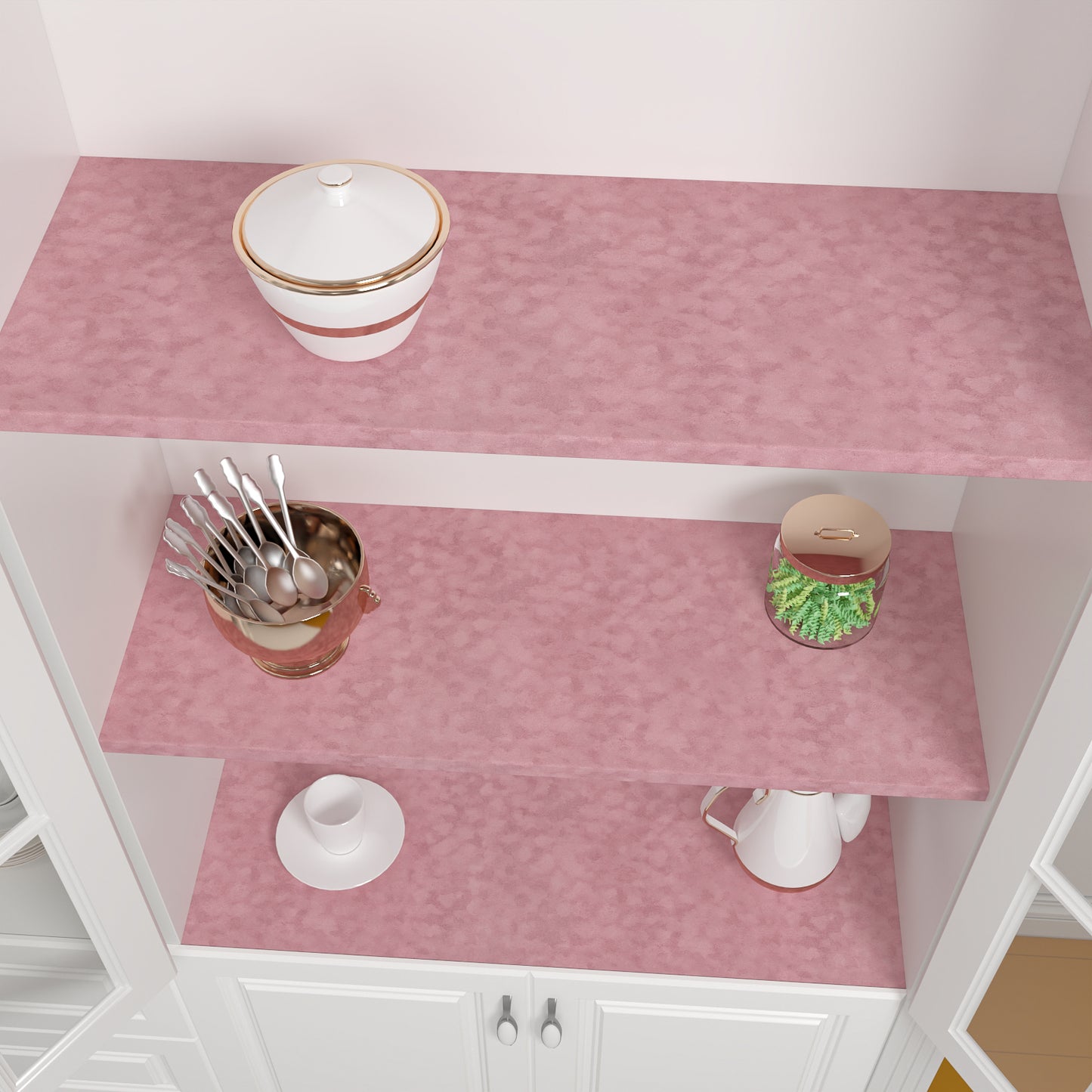 VaryPaper Coral Pink Velvet Wallpaper