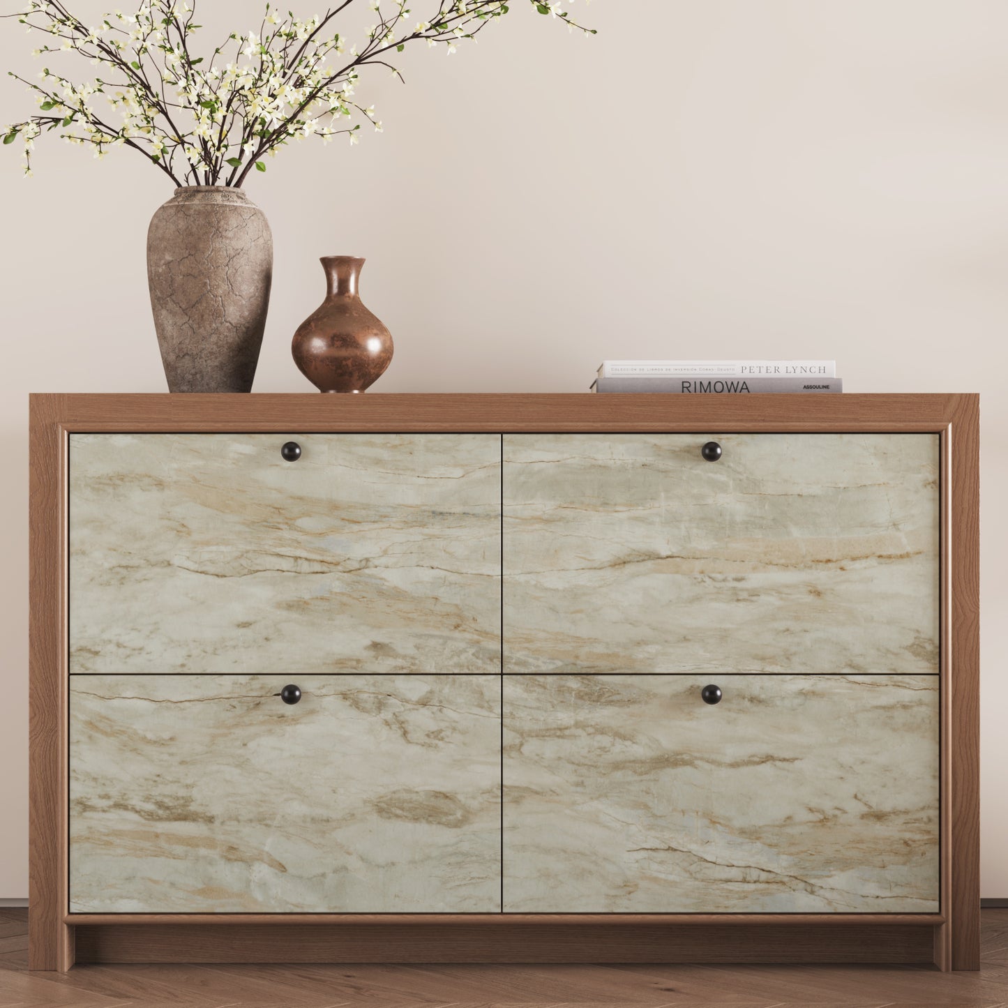 VaryPaper Beige Slate Marble Contact Paper