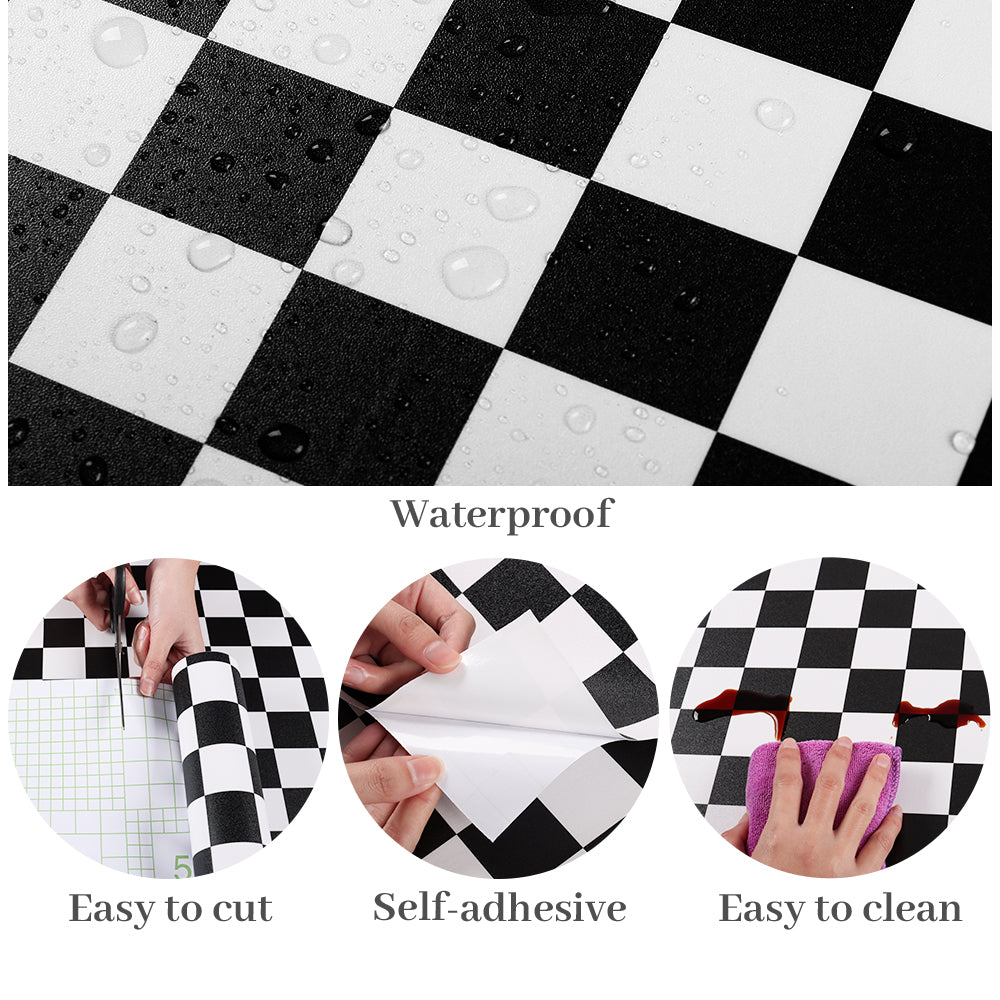 VaryPaper Thick Checkered Wallpaper