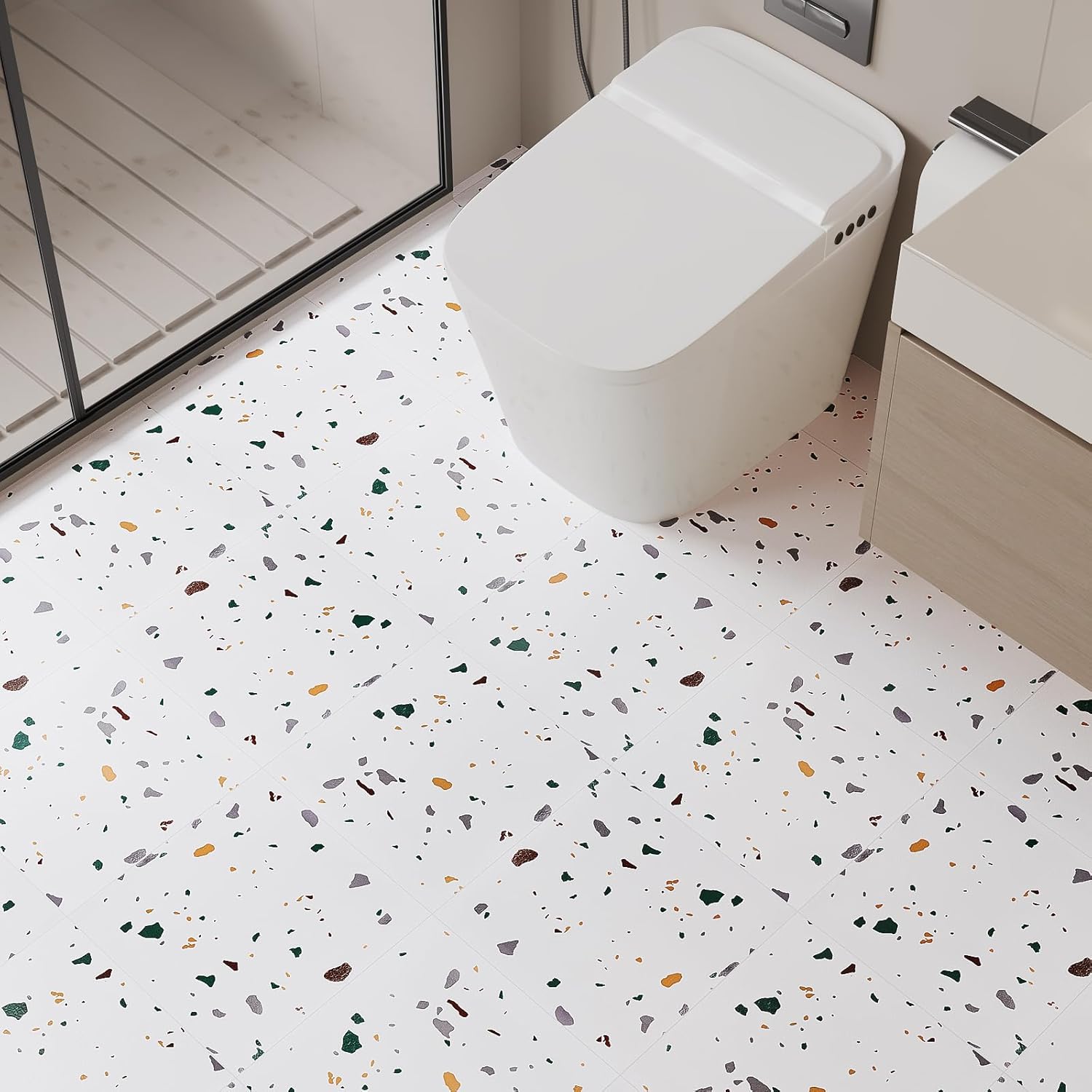 Peel and Stick Floor Tile
