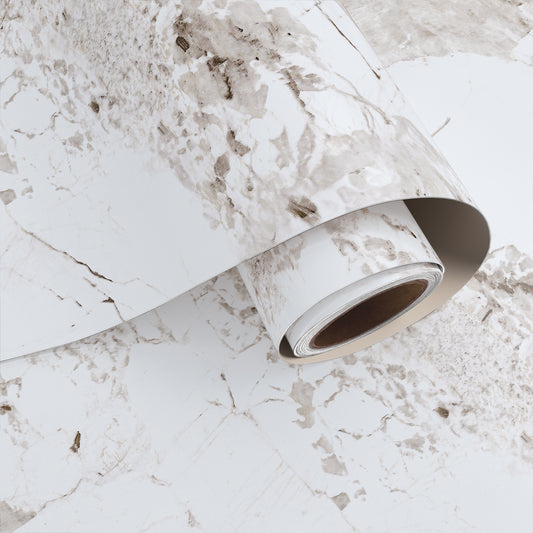 VaryPaper Light Brown Marble Contact Paper