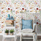 VaryPaper Watercolor Butterfly Floral Wallpaper